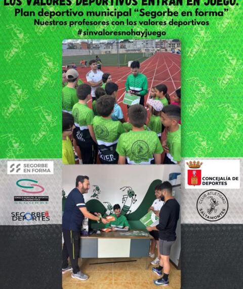 El CA Saltamontes se suma a la campaña “Los Valores del Deporte Entran en Juego” con la puesta en marcha de la Tarjeta Verde