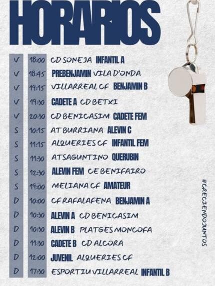 El Club Deportivo Segorbe presenta una intensa agenda de partidos para el fin de semana