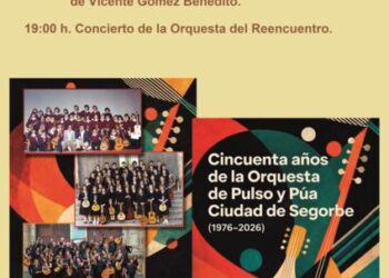 Segorbe acoge este domingo la presentación del libro por el 50 aniversario de la Orquesta de Pulso y Púa y el concierto de la Orquesta del Reencuentro