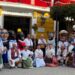 El Corpus Christi recupera las danzas tradicionales de los cabezudos en Segorbe