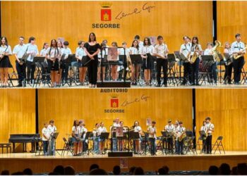 Las bandas juveniles de Segorbe y Altura comparten música en un concierto de intercambio