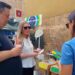 La educación ambiental vuelve al mercado de los jueves de Segorbe para acercar el reciclaje a los vecinos