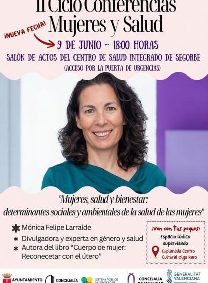 Segorbe acoge una nueva conferencia sobre salud y bienestar de las mujeres