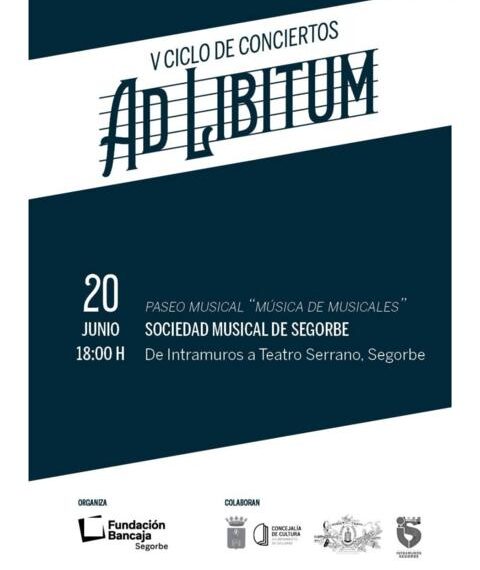 La Sociedad Musical de Segorbe llenará las calles del casco antiguo con un paseo musical dedicado al cine y los grandes musicales