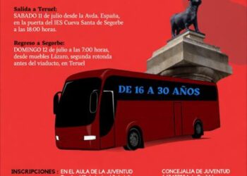 Segorbe abre las inscripciones para los autobuses gratuitos a las Fiestas del Ángel de Teruel