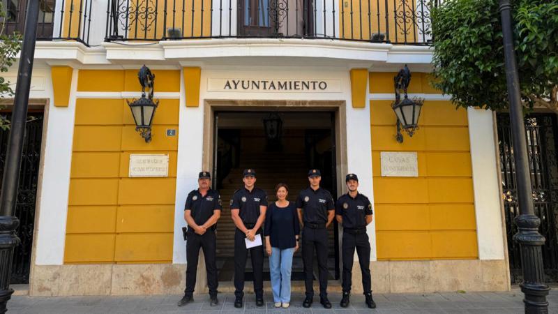 Tres agentes de Policía Local toman posesión en Segorbe