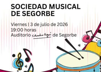La Banda Sénior de la Sociedad Musical de Segorbe pone el broche al curso con un concierto abierto al público
