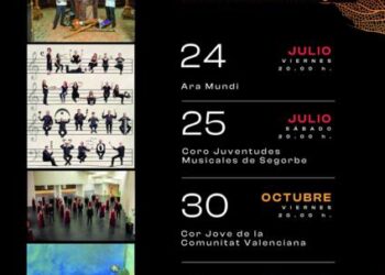 El Festival Coral de Segorbe cierra julio con su XLII edición