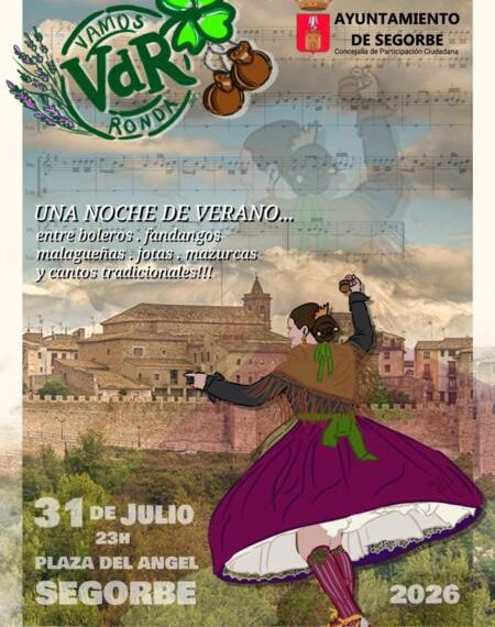 La Plaza del Ángel acogerá una nueva edición de «Vamos de Ronda» por la festividad del Ángel Custodio