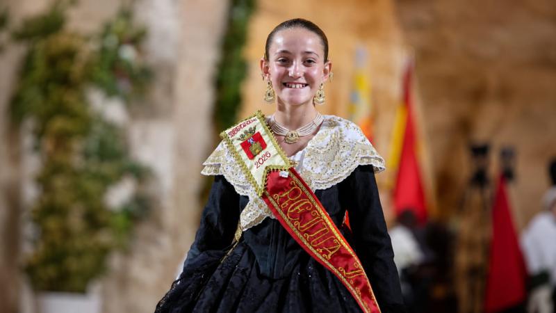 Alba García Narváez inicia su reinado como Reina Infantil de las Fiestas Patronales de Segorbe 2026