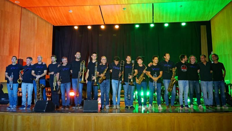 La BIBAP Alto Palancia Big Band llena de música la noche del sábado en Segorbe