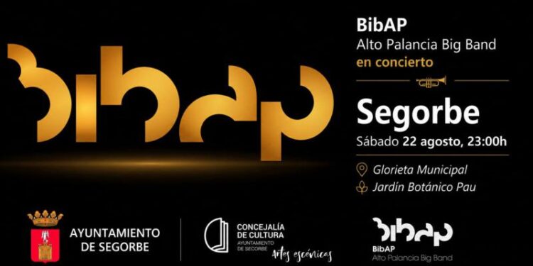 La BIBAP Alto Palancia Big Band abre la cuenta atrás de las Fiestas Patronales de Segorbe