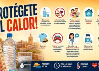 Segorbe recuerda las recomendaciones para protegerse ante las altas temperaturas