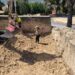 Comienza la rehabilitación de las cisternas y la ladera en Sopeña