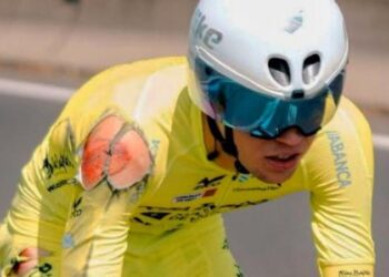 Alberto Domens Peña supera pinchazos, montaña y una dura caída para completar la Vuelta a Madrid Sub-23