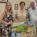 Carlos Domenech dona al Ayuntamiento de Segorbe una obra de su exposición «Exégesis II»