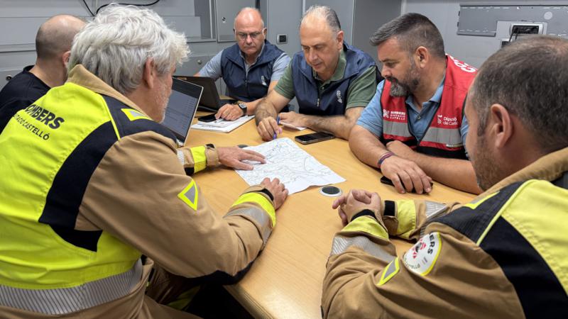 El incendio de la Sierra Calderona pasa a estar controlado tras quemar 630 hectáreas