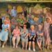 Un mural dedicado a las usuarias del parque de La Tirolina embellece uno de los espacios verdes de Segorbe