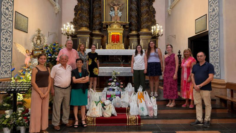 La Asociación Doncellas Segorbinas celebra el octavo día de la Novena a la Virgen de la Cueva Santa