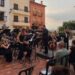 La Orquesta «José Perpiñán» llena de música la Plaza del Ángel en una nueva noche de fiestas