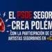 El PSOE segorbino crea polémica con la participación de cuatro artistas segorbinos en «Cantem»