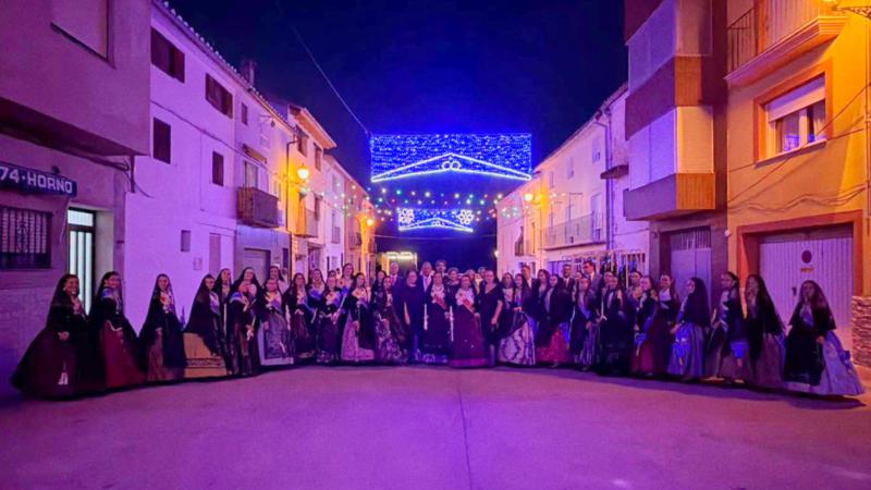 Las Reinas de las Fiestas de Segorbe viven en Cárrica uno de sus últimos actos antes del relevo
