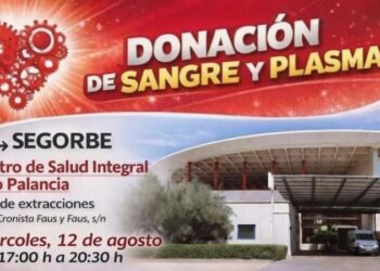 Segorbe anima a la ciudadanía a participar en una nueva jornada de donación de sangre el 12 de agosto
