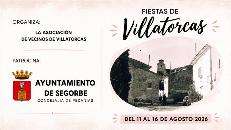 Villatorcas ya está preparada para vivir sus fiestas del 11 al 16 de agosto