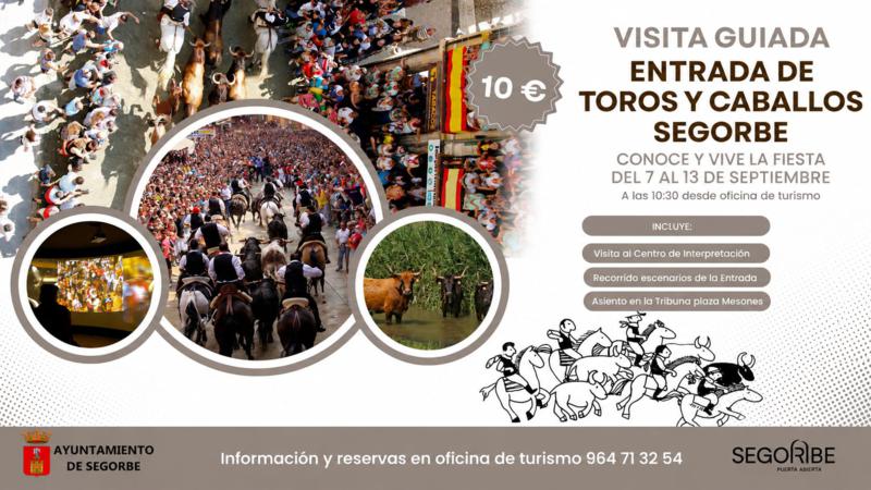 Vuelven las visitas para conocer y vivir la Entrada de Toros y Caballos
