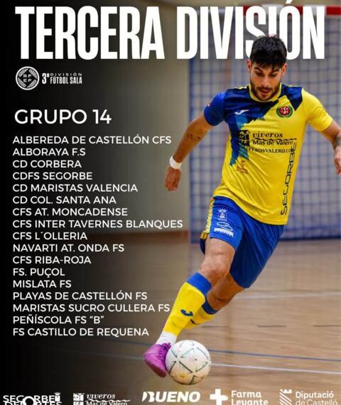 El CDFS Segorbe ya conoce a sus rivales en Tercera División