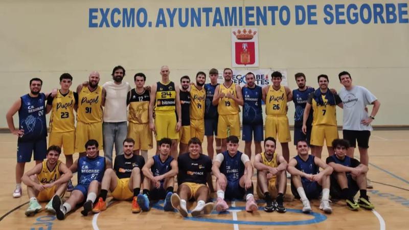 El Sénior Preferente del Club Baloncesto Segorbe sigue tomando ritmo ante el CEB Puçol