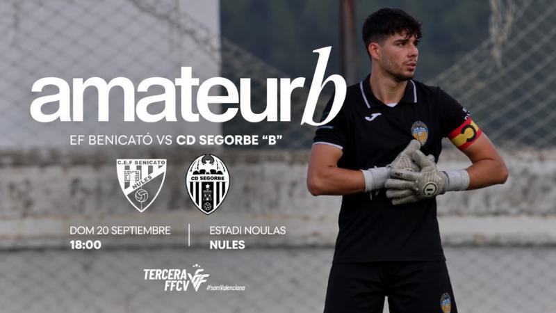 El CD Segorbe Amateur B debuta en liga ante el EF Benicato