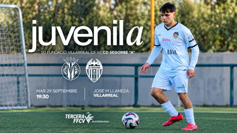 El Juvenil A del CD Segorbe afronta la segunda jornada en Villarreal