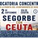 Segorbe se concentra en apoyo a Ceuta coincidiendo con su día