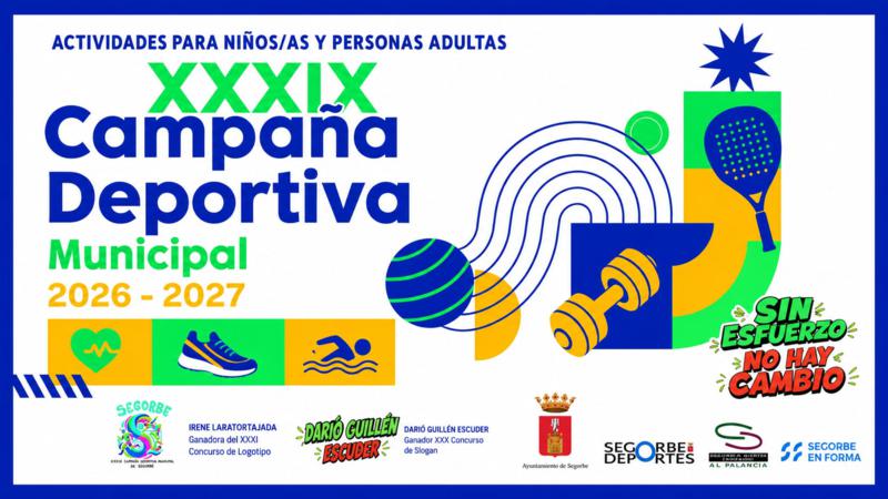 La campaña deportiva municipal 2026-2027 abre sus preinscripciones con actividades para todas las edades