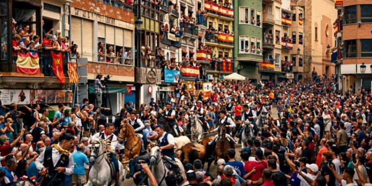 La tercera Entrada de Toros y Caballos vuelve a llenar de emoción la calle Colón