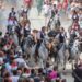 Germán Vidal y los caballistas conquistan una calle Colón abarrotada