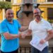 La Falla Plaza Almudín renueva su compromiso con Ramón Lemos para las Fallas 2027