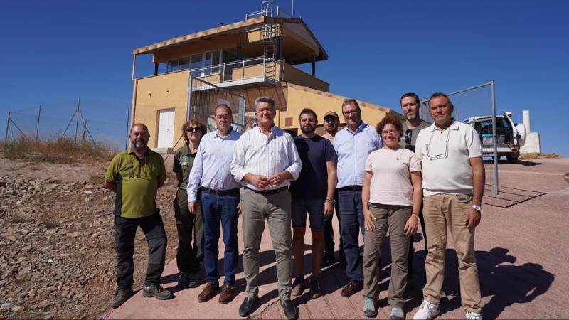 La Generalitat destina 685.000 euros en la fase inicial de recuperación del entorno calcinado por el incendio de Segorbe