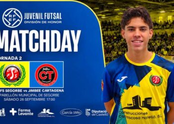 El juvenil Construcciones Carrascosa Morelló debuta en Segorbe ante el Jimbee Cartagena