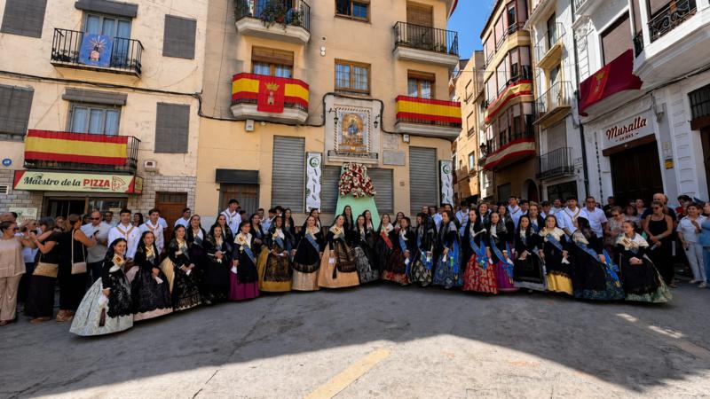 Segorbe celebra la festividad de la Virgen del Loreto con flores, pólvora y tradición