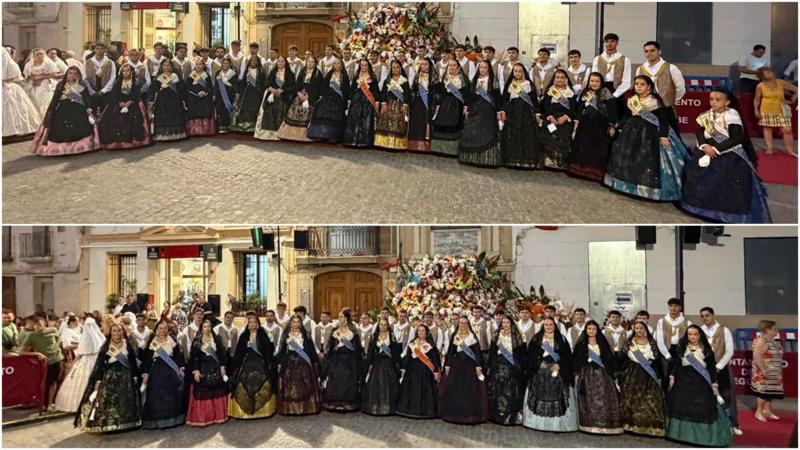 Segorbe rindió homenaje a la Virgen de la Cueva Santa con una multitudinaria Ofrenda de Flores
