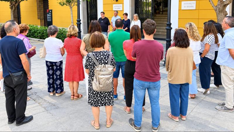 Segorbe guarda un minuto de silencio contra la violencia machista