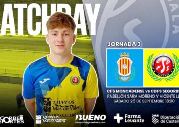 El Viveros Mas de Valero recibe al Moncadense FS en la tercera jornada