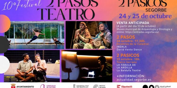 Segorbe prepara un fin de semana de teatro con la décima edición del Festival 2 Pasos y la quinta del 2 Pasicos