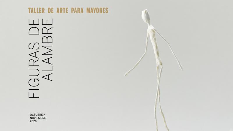 Taller de arte para mayores: Figuras de alambre