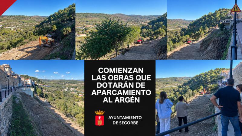 Comienzan las obras de acondicionamiento de la zona del Argén en Segorbe