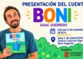 El Centro Cultural Olga Raro acogerá la presentación de ‘Boni’, el cuento de Isaac Guerrero