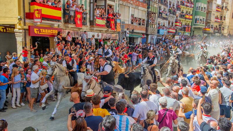 Los Caballistas de la Entrada de Toros y Caballos reciben la Distinción al Mérito Cultural de la Generalitat