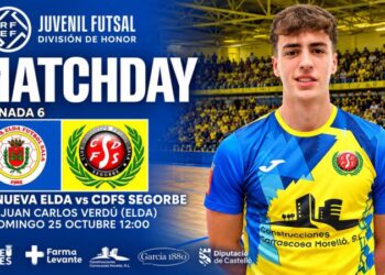 El Juvenil DH del CDFS Segorbe busca seguir compitiendo en la sexta jornada ante el Nueva Elda Futsal
